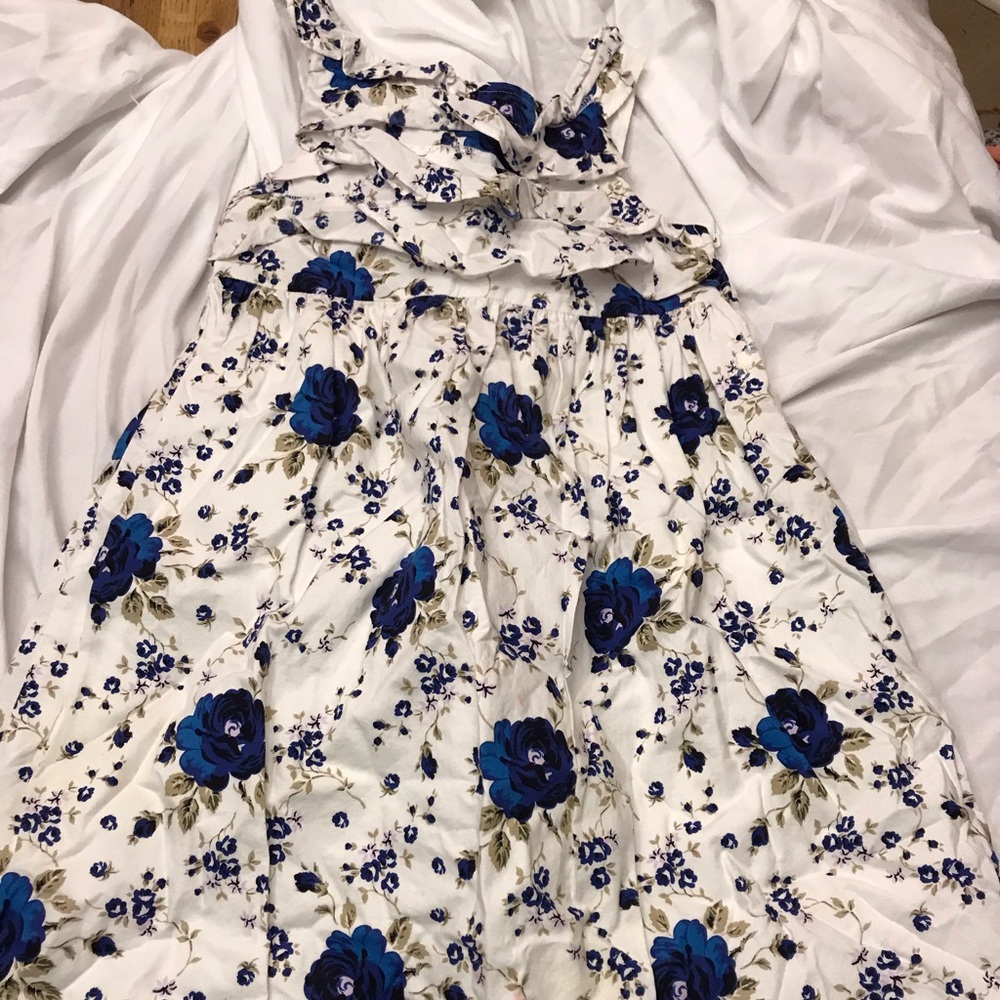 Girls floral print dress